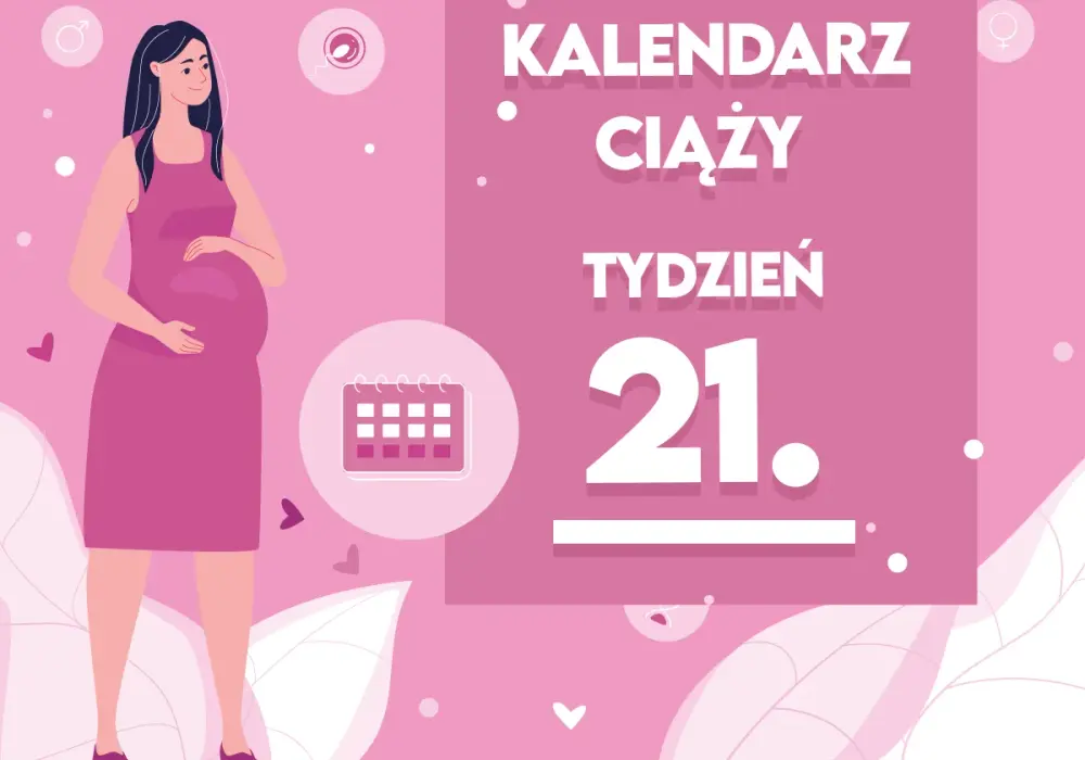 21. tydzień ciąży - Waga dziecka, USG połówkowe i co jest normą?