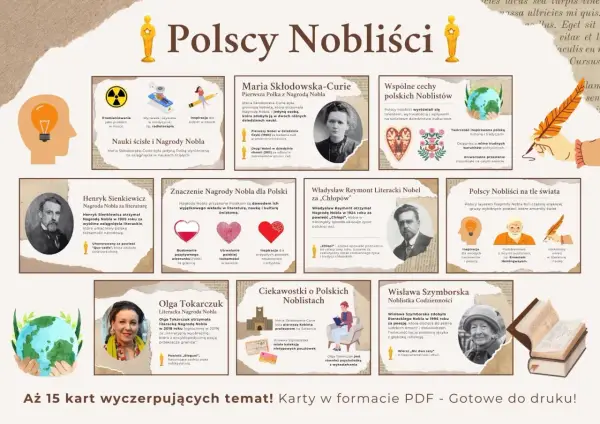 Polscy nobliści - poznaj listę laureatów i sens ich osiągnięć