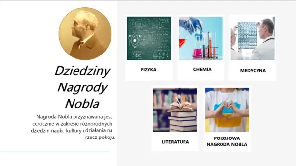 Dziedziny Nagrody Nobla - 5 czy 6? Poznaj pełną listę i fakty