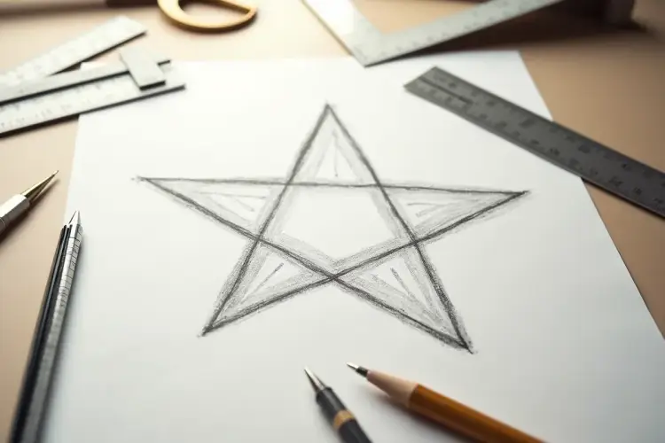 Gwiazda geometryczna - jak ją narysować i wytłumaczyć dziecku?